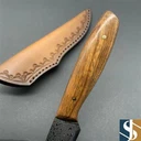 गुलाब की लकड़ी के हैंडल चाकू दमिश्क